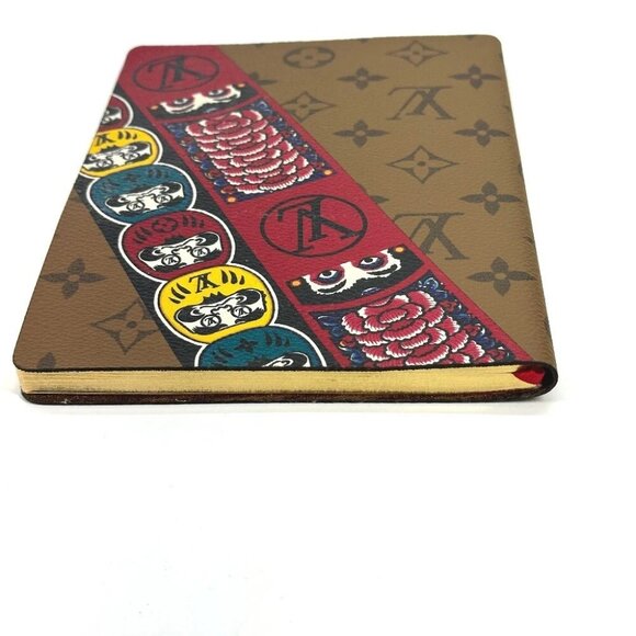 LOUIS VUITTON Kaye Clemence Daruma Kansai Yamamoto Notebook Unused - Picture 4 of 13